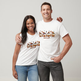 Camiseta Halloween Spooky Season Fantasmas Rocking