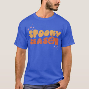 Camiseta Halloween Spooky Season Wavy Retro Tet com Bompki
