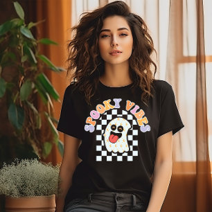 CAMISETA HALLOWEEN SPOOKY VIBES GHOSTS