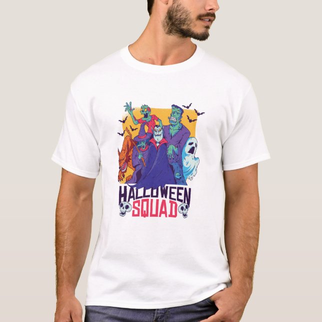 Camiseta Halloween Squad (Frente)