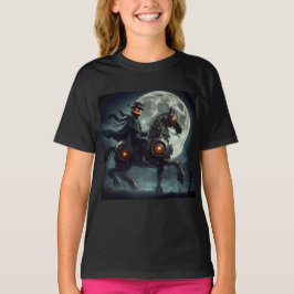 Camiseta Halloween Steampunk Cavaleiro Sem Cabeça