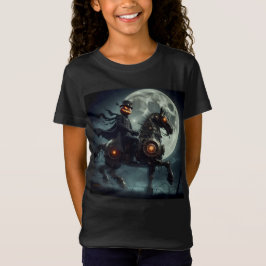 Camiseta Halloween Steampunk Cavaleiro Sem Cabeça