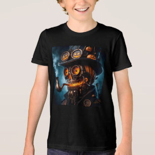 Camiseta Halloween Steampunk Gothic Jack-O-Lantern