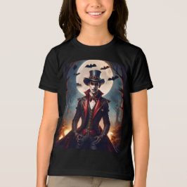 Camiseta Halloween Steampunk Gótico Zumbi Vampiro