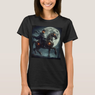 Camiseta Halloween Steampunk Headless Horseman