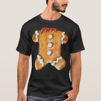 Camiseta Halloween Sweets Nr. 5 Homem De Pão Sem Cabeça