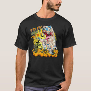 Camiseta Halloween T Rex Mummy Trick Rawr Treat T Rex Hallo