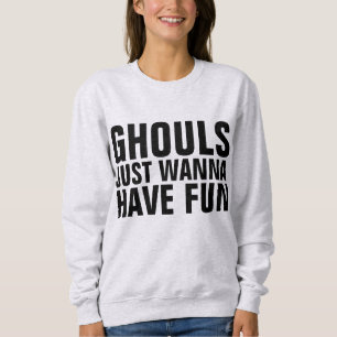 Camiseta HALLOWEEN T-Shirts, GHOULES SÓ QUEREM DIVERTIR-SE