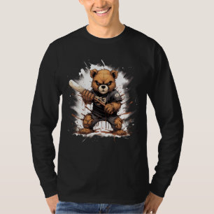 Camiseta Halloween Teddy Bear Perfeito Halloween Ideia de p