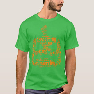Camiseta Halloween Terms Scary Pumpkin List rd Cloud1608