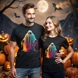 Camiseta Halloween, the colors of mystery overflow