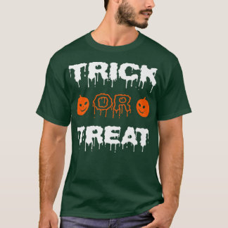Camiseta Halloween Trick Or Treat Cute JackOLantern Pumpkin