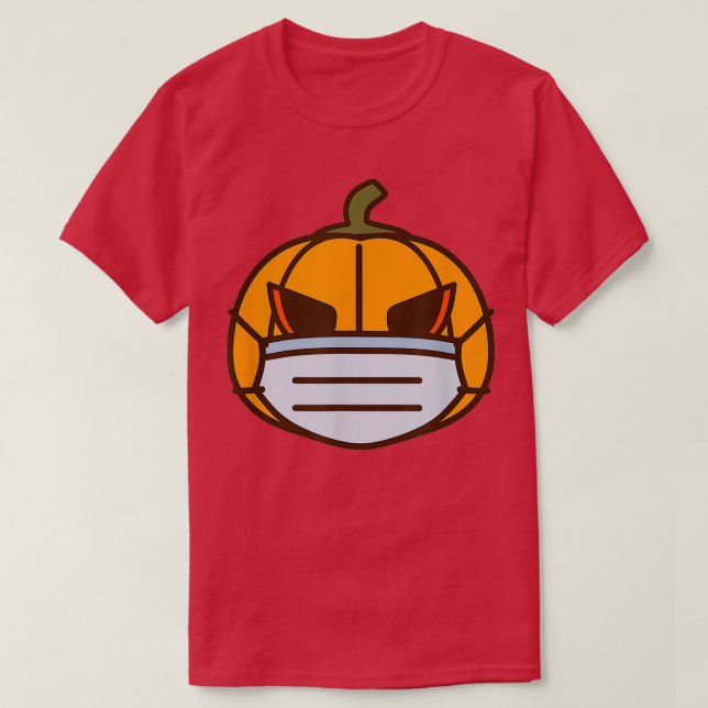 Camiseta Halloween Trick ou Treine Pumpkin Assustador Hallo (Frente do Design)