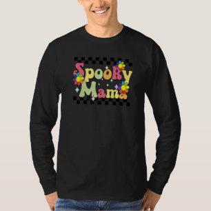 Camiseta Halloween Uma Mamãe Assustadora Halloween Família
