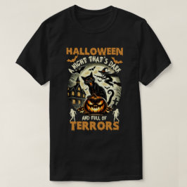 Camiseta Halloween: uma noite escura
