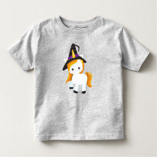 Camiseta Halloween, Unicórnio Bonito, Unicórnio Mágico, Cha