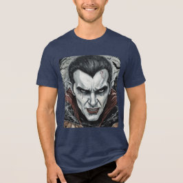 Camiseta Halloween, Vampiro Sedento, Campo de Abóboras