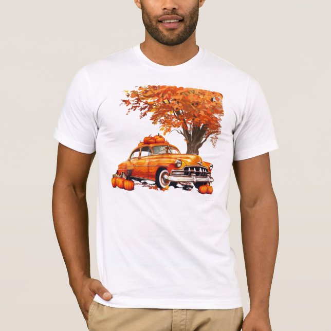 Camiseta Halloween Vintage 1952 Chevy Skyline (Frente)