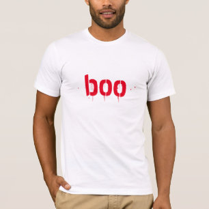Camiseta Halloween vô vermelho sangrento assustador
