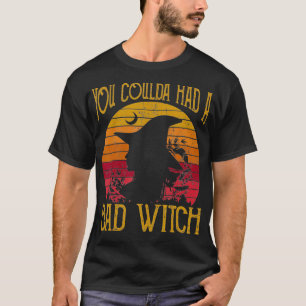 Camiseta Halloween Você Poderia ter uma bruxa má 