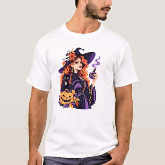 Camiseta Halloween witch