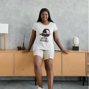 CAMISETA HALLOWEEN WITCH POR FAVOR ENGRAÇADO WITCHCRAFT SP