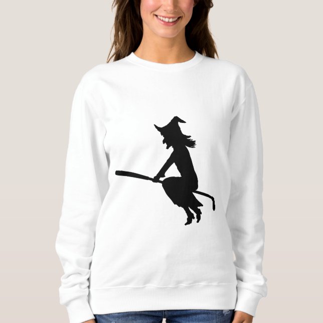 Camiseta Halloween Witch Riding Golf Club | Golfistas (Frente)