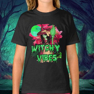 Camiseta Halloween Witchy Vibes
