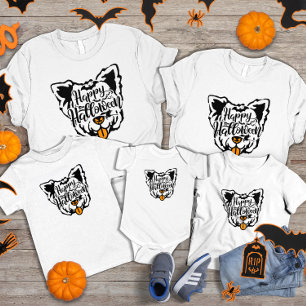 Camiseta Halloween Yorkshire terrier dog