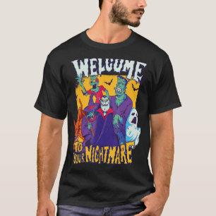 Camiseta Halloween Zombie Horror Skeleton Ghost Bruxas
