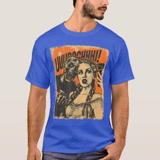Camiseta Halloween Zombie Sie Retro Horror Comic Panel Art