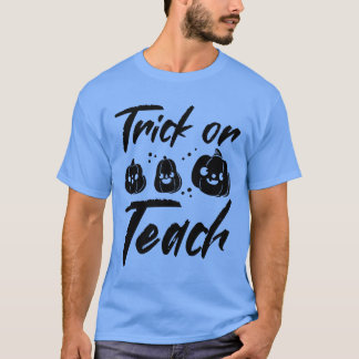 Camiseta Halloweenrick Oreach Halloween Schooleacher amigo