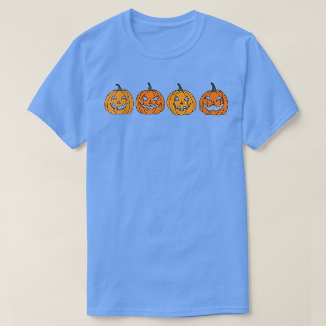 Camiseta Hallowen Pumpkin Spooky Season JackoLantern obriga (Frente do Design)