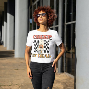 CAMISETA HALLOWEWECREEP TI REAL FANTASMA 👻 & PUMPKIN 🎃
