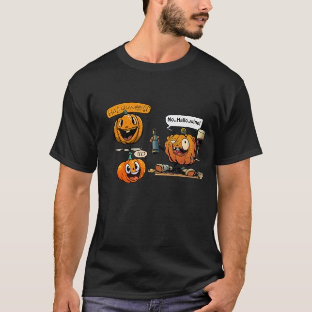 Camiseta Hallowine (Frente)
