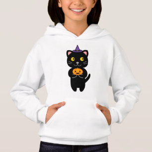 Camiseta Hallowwen Cat Hoodie