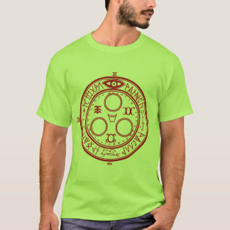 Camiseta Halo silencioso do monte do Sun (selo de Metatron)