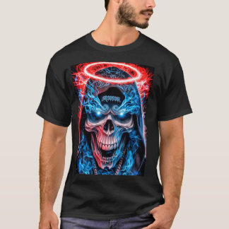 Camiseta Halo Skull Drip