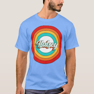 Camiseta Halsey Name Shirt Vintage Halsey Circle