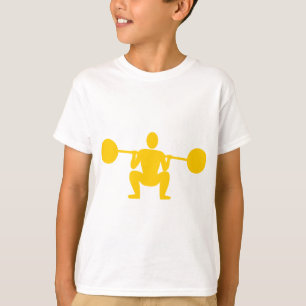 Camiseta Halterofilista 01 - Âmbar