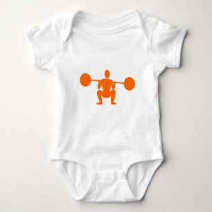 Camiseta Halterofilista 01 - Laranja