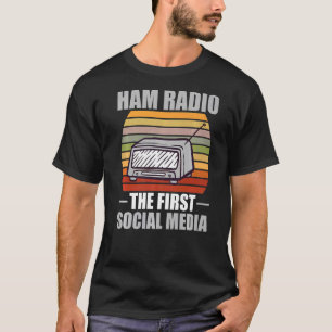 Camiseta Ham Radio, A Primeira Mídia Social De Amateur Radi