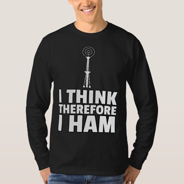 Camiseta Ham Radio Amateur Radio (Frente)