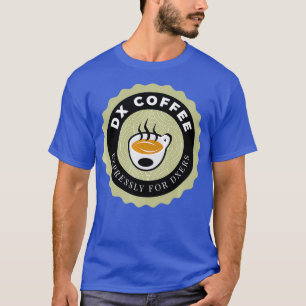 Camiseta Ham Radio Dx e Café Premium