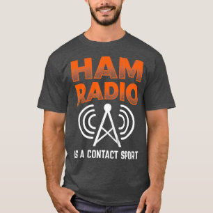 Camiseta Ham Radio É Um Contato De Operador De Código Espor