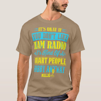 Camiseta Ham Radio Funny Cotes
