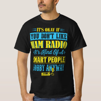 Camiseta Ham Radio Funny Cotes