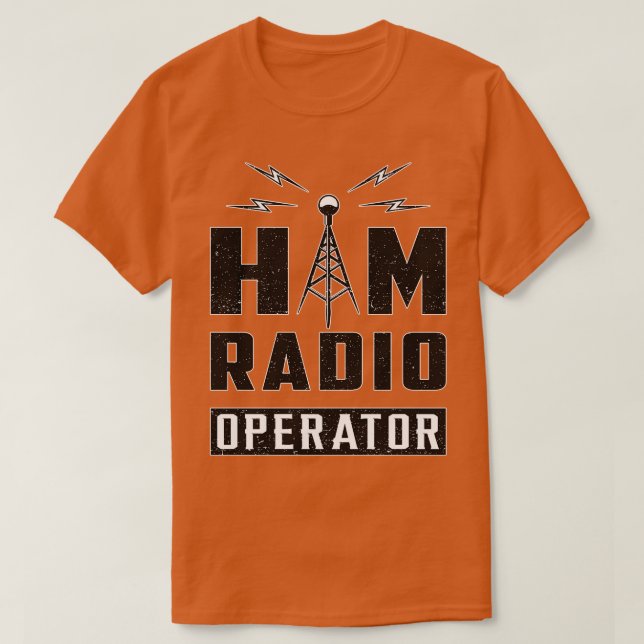Camiseta Ham Radio Hob (2) (Frente do Design)
