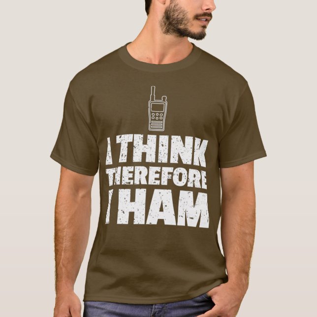 Camiseta Ham Radio Humor Funny Piada Shirt (Frente)