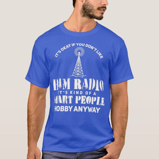Camiseta Ham Radio Oferece Rádio Amador (Frente)